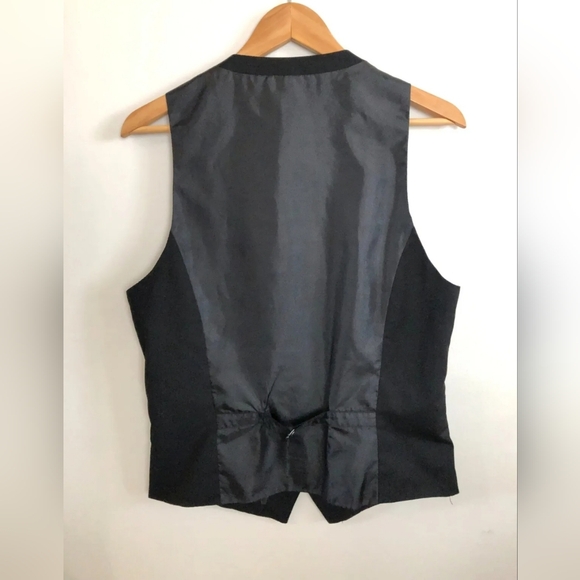 H&M Suit Vest Black Size 38 - Picture 2 of 6